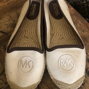 Michael Kors canvas espadrille